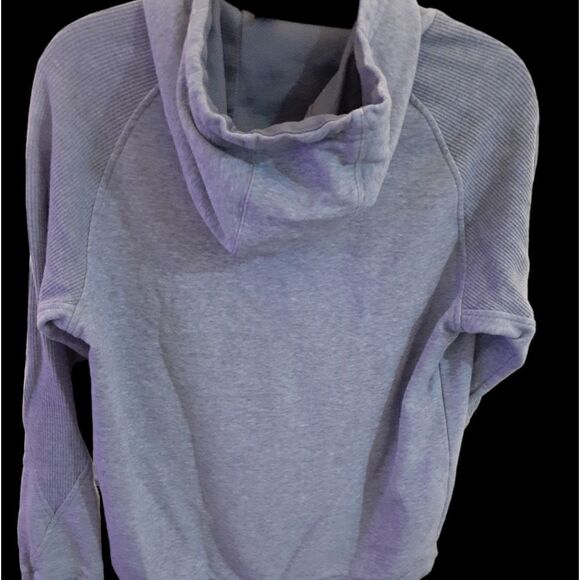 Ribbed Sleeve, Embroidered logo Adidas Hoodie! oversized - Picture 2 of 3